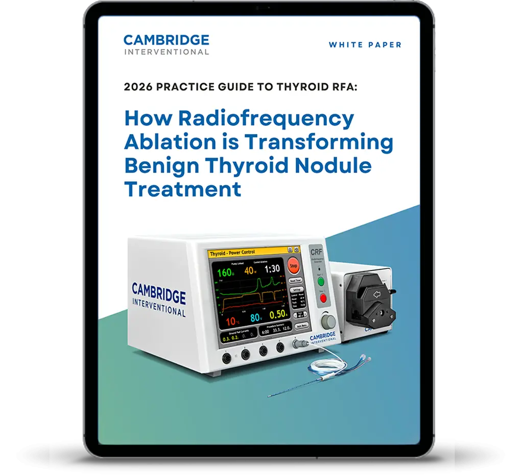 2026 Practice Guide to Thyroid RFA mockup