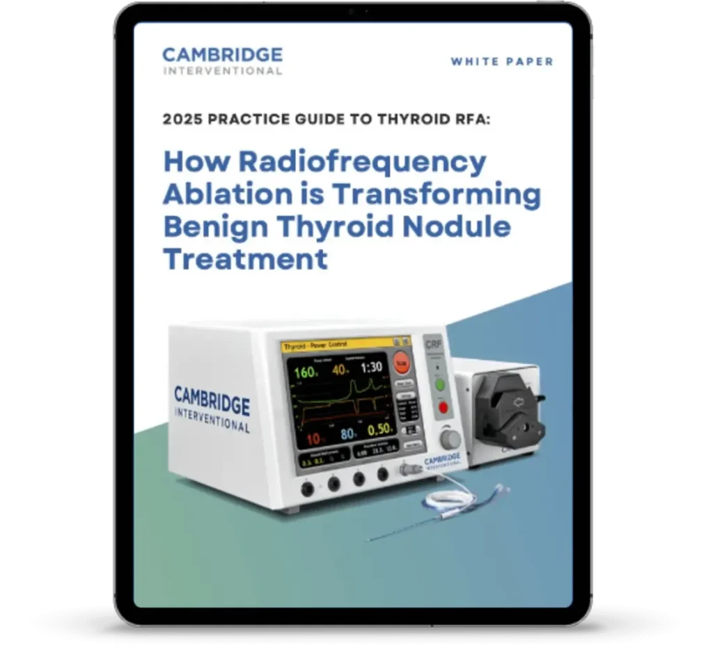 2025 Practice Guide to Thyroid RFA mockup